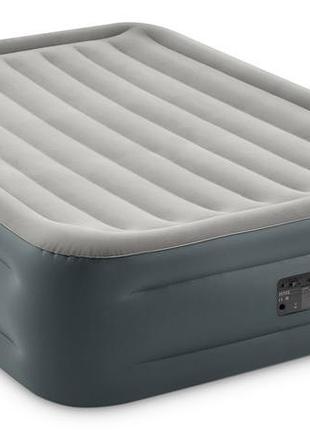 Кровать велюр арт. 64126 (2шт) essential rest со встроенным насосом короб.152 * 203 * 46 см