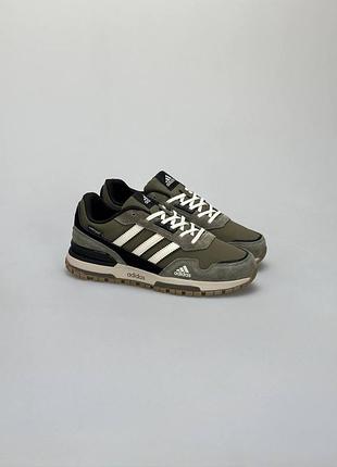 🐻 мужские кроссовки adidas zx 750 olive black — цена 2359 грн в