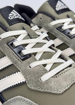 🐻 мужские кроссовки adidas zx 750 olive black — цена 2359 грн в