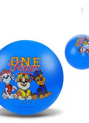 Мяч резиновый арт. pp2517 (500шт) paw patrol 9' 70 гр синий