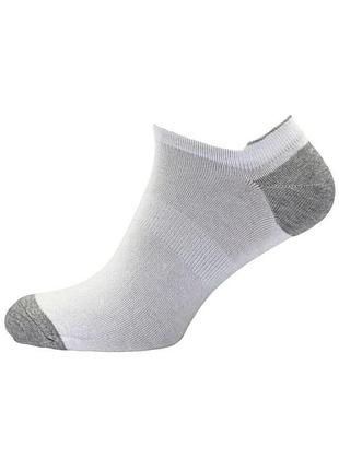 Носки мужские movement standard m0209s (000) ультракороткие 40-41, белый-серый