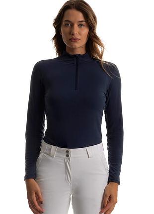 Жіноча флісова кофта fischer enbasis pro shirt navy розмір int-s
