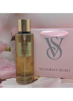 Парфюмированный мист для тела и волос coconut passion victoria’s secret.
оригинал из сша