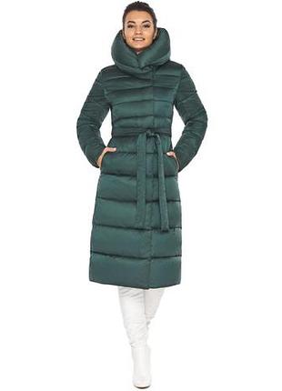 Модная куртка женская зеленая модель 31515 (остался только 42(xs))