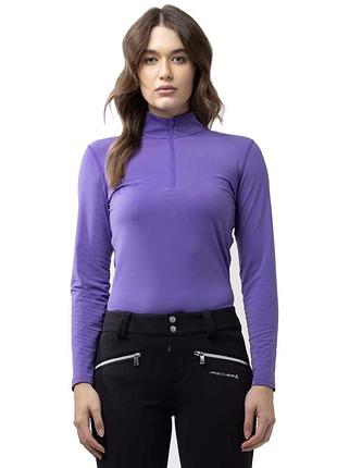 Жіноча флісова кофта fischer enbasis pro shirt lavander розмір int-s