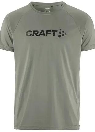 Футболка чоловіча craft core unify logo tee man leaf розмір s