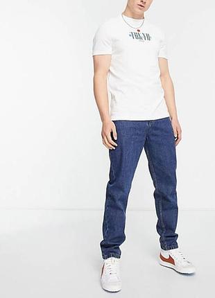 Джинси dtt вільного крою dad 116069773 blue