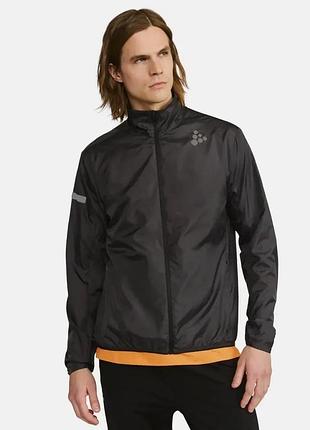 Куртка чоловіча craft pro hypervent jacket 2 man black розмір m