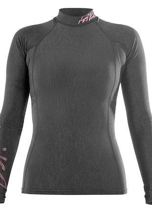 Термокофта hiko shade dew w. l/s shirt black розмір int-s