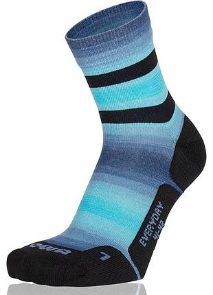 Термошкарпетки lowa travel short blue-turquoise розмір eu-37-38