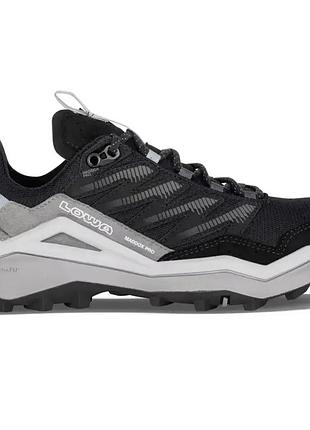 Кросівки lowa maddox pro gtx lo wide black-grey розмір eu-42.5