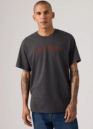 Футболка levis 19684 hot rod phantom black