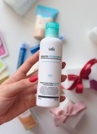 🤍кератиновый шампунь для волос keratin lpp shampoo lador ph 6,0 - 150 мл