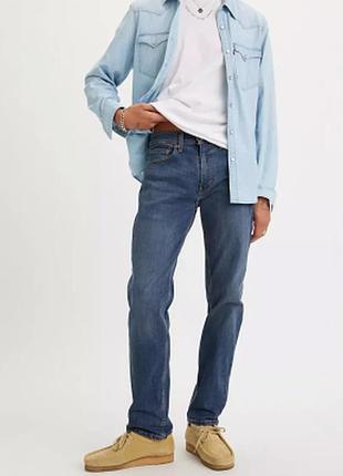 Джинси levis 502 taper panda 19696 dark wash