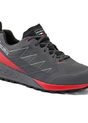Кросівки dolomite croda nera tech gtx m's anthracite grey/fiery red розмір 45