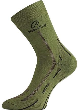 Шкарпетки lasting wls 699 green розмір eu-46-49