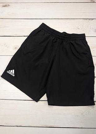 Мужские черные спортивные шорты adidas адидас оригинал