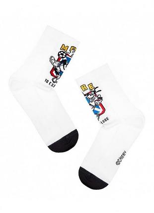 Носки мужские diwari disney (369) sport 17с-167спм 27 (42-43), белый