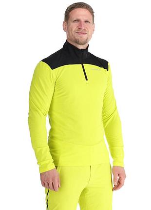 Чоловіча флісова кофта fischer base pro yellow розмір int-xxl