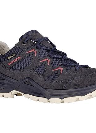 Кросівки lowa sirkos evo gtx lo w navy-redwood розмір eu-39.0