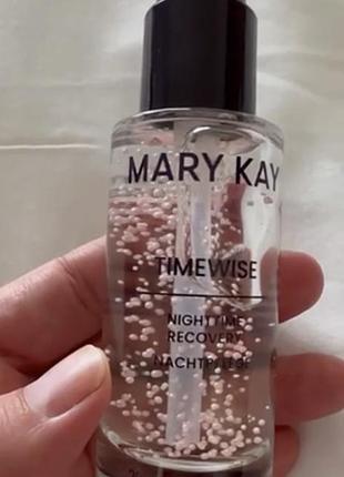 Нічний відновлюючий гель timewise marykay мері кей