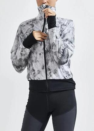 Куртка жіноча для бігу craft pro glow in the dark lumen jacket w розмір int-xl
