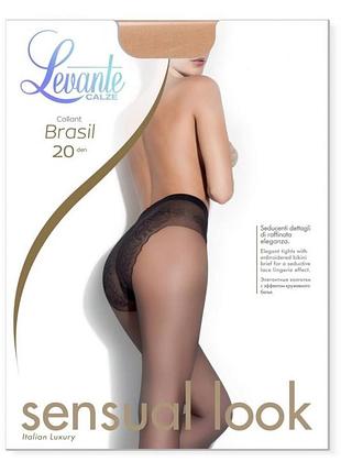 Колготки жіночі levante brasil 20 den 4/l, danio
