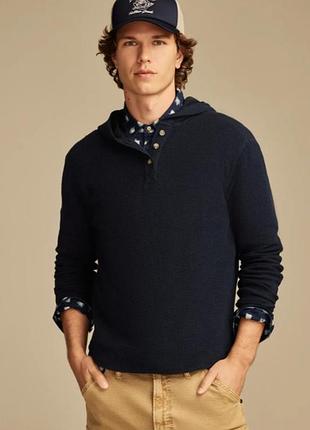 Худі lucky brand жакард з капуром 197816243 black iris