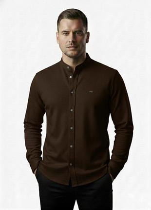 Рубашка black stone большие 5923 38 габ brown 5xl