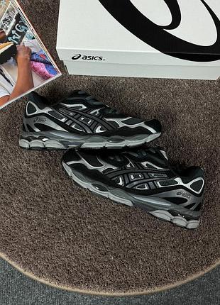 Стильные кроссовки asics gel-nyc black