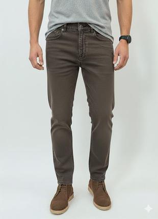 Джинсы brooklyn свободного кроя 19656 brown w29