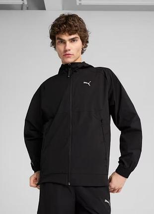 Костюм puma худи молния pumatech windcell 19729 black l