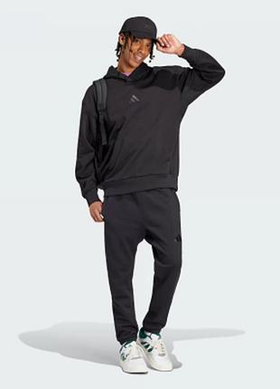 Костюм adidas all szn худі на флісі ix1253 black