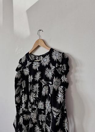 Міді сукня з красивими рукавами marks&spencer🌿