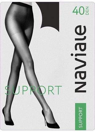 Колготки женские naviale 1003 support (2 пары) 40 den 5/xl, naturale