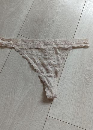 Трусики ажурные стринги кружевные бикини кружные танга s m 8 10 36 38 44 46