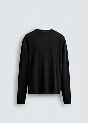 Светр zara 19519 black