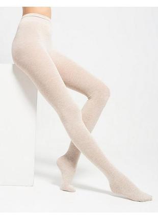 Колготки женские legs 602 cotton 110 den 1/2, panna/melange