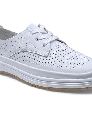Мокасины wollen fl098-01sk-wt, код: 089455, размеры: 36, 37, 38, 40