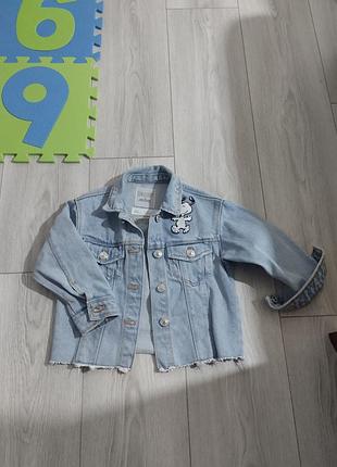 Джинсова куртка zara