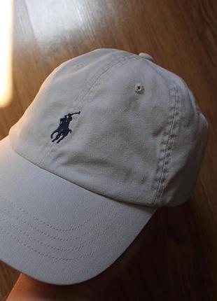 Унисекс бейсболка кепка - polo ralph lauren с вышитым логотипом
