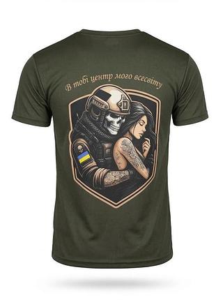 Тактическая футболка selion вселенная олива дл6543