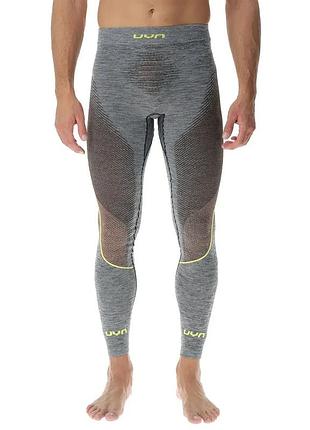 Термоштани uyn ambityon man uw long pants melange black orange yellow розмір int-l-xl
