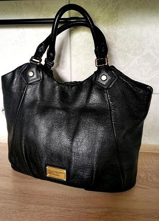 Красивая женская винтажная сумка из натуральной кожи marc jacobs