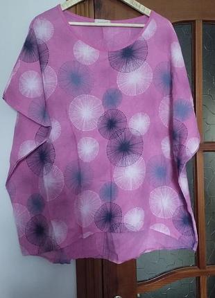 Блуза жіноча льон італія