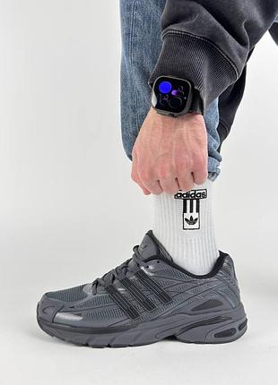 🐻 мужские кроссовки adidas ddister cushion dark grey