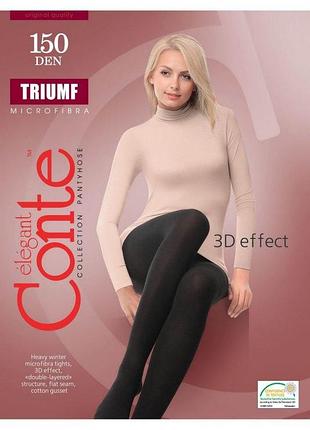 Колготки женские conte triumf 150 den 4/l, bianco