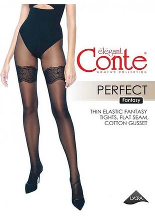 Колготки женские conte fantasy perfect 4/l, bronz