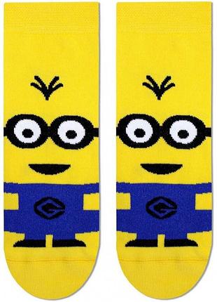 Носки женские брестские minions 1124 (308) (средней длины) 25 (38-39), ярко-желтый