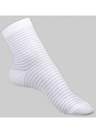 Носки женские esli™ classic (059) 23 (36-37), белый-сиреневый